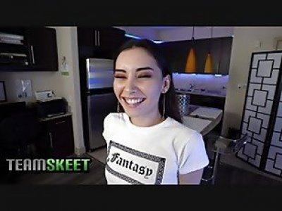 TeamSkeet Hot Teen Aria Lee Sucks Up A Big Cock